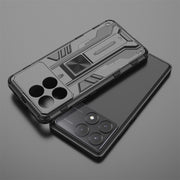 For Xiaomi Poco X6 Pro Supersonic Armor PC Hybrid TPU Phone Case(Blue)