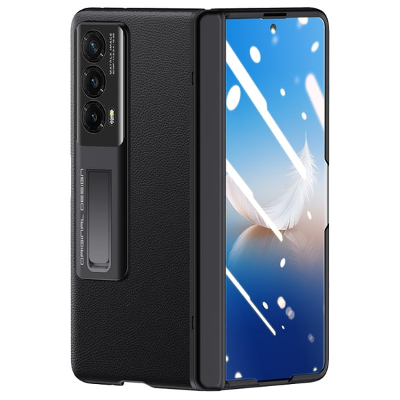 For Honor Magic VS Pioneer Skin-Feel Case-film Integral Hinge Shockproof Phone Case(Purple)