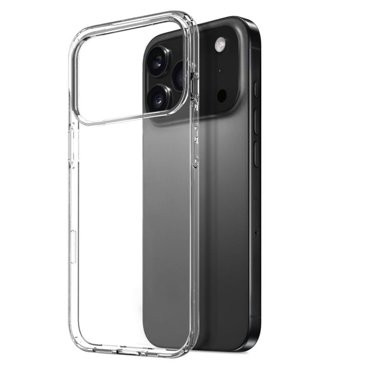 For iPhone 17 Pro NORTHJO 3 in 1 TPU Phone Case with Screen Film and Lens Film(Clear) - iPhone 17 Pro Cases by NORTHJO | Online Shopping South Africa | PMC Jewellery | Buy Now Pay Later Mobicred