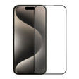 For iPhone 15 Pro NORTHJO A++ Screen Protector Full Glue Silk Printing Tempered Glass Film - iPhone 15 Pro Tempered Glass by NORTHJO | Online Shopping South Africa | PMC TechLife | Buy Now Pay Later Mobicred