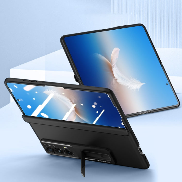 For Honor Magic Vs2 Skin-sensitive Case-film Integral Hinge Shockproof Phone Case(Purple) - Honor Cases by PMC TechLife | Online Shopping South Africa | PMC TechLife | Buy Now Pay Later Mobicred