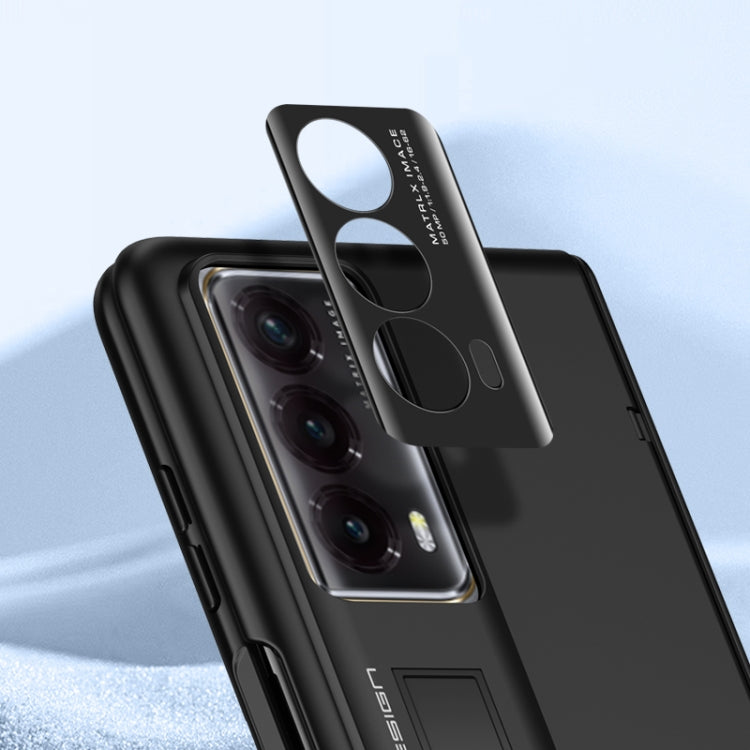 For Honor Magic Vs2 Skin-sensitive Case-film Integral Hinge Shockproof Phone Case(Blue) - Honor Cases by PMC TechLife | Online Shopping South Africa | PMC TechLife | Buy Now Pay Later Mobicred