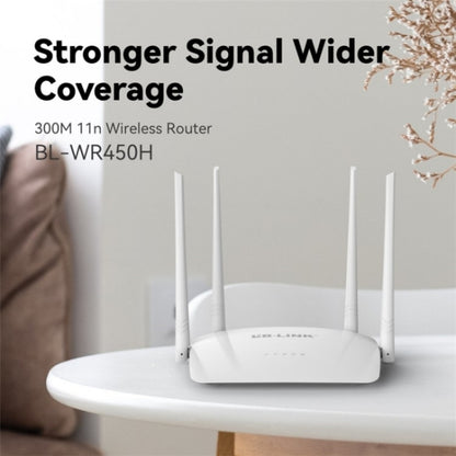LB-LINK WR450H 4x5dBi High Gain Antennas WiFi Extender 300Mbps Wireless Router - Wireless Routers by LB-LINK | Online Shopping South Africa | PMC Jewellery | Buy Now Pay Later Mobicred