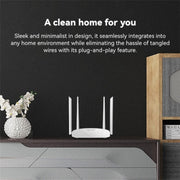 LB-LINK BL-CPE450H With 4 High Gain Antennas  4G WiFi Router High Speed Single Card Wireless Repeater