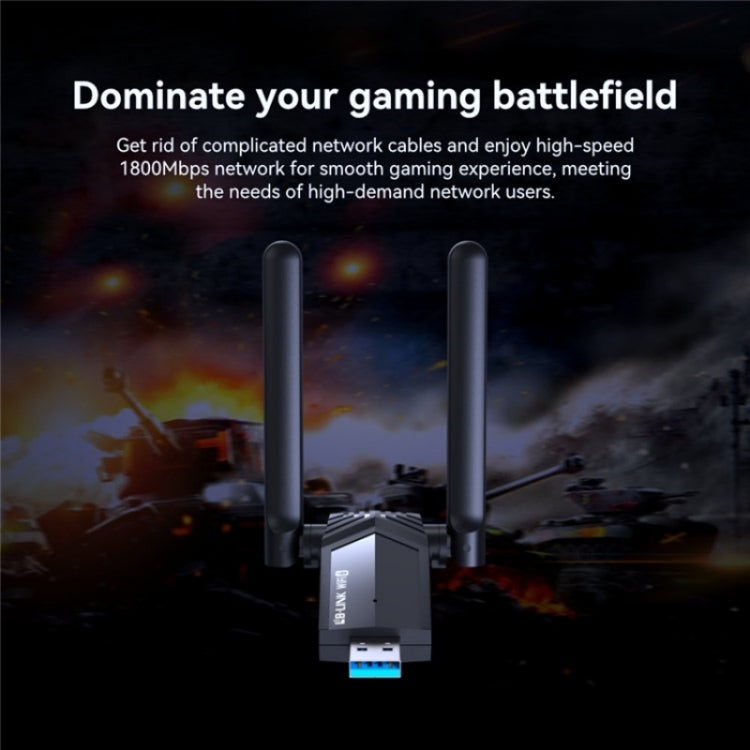 LB-LINK WDN1800H Esports Gaming USB 3.0 WiFi6 AX1800M Gigabit Wireless Network Card - free shipping - PMC Jewellery - Order now!