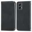 For Motorola Moto G Power 5G 2024 Retro Skin Feel Magnetic Flip Leather Phone Case(Black) - Motorola Cases by PMC Jewellery | Online Shopping South Africa | PMC Jewellery | Buy Now Pay Later Mobicred