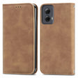For Motorola Moto G Power 5G 2024 Retro Skin Feel Magnetic Flip Leather Phone Case(Brown) - Motorola Cases by PMC Jewellery | Online Shopping South Africa | PMC Jewellery | Buy Now Pay Later Mobicred