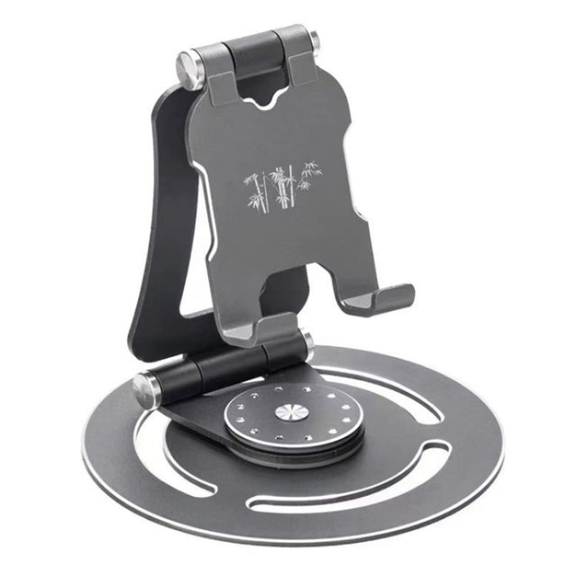 G60 Portable Folding 360-Degree Rotating Desktop Phone Tablet Holder(Grey)