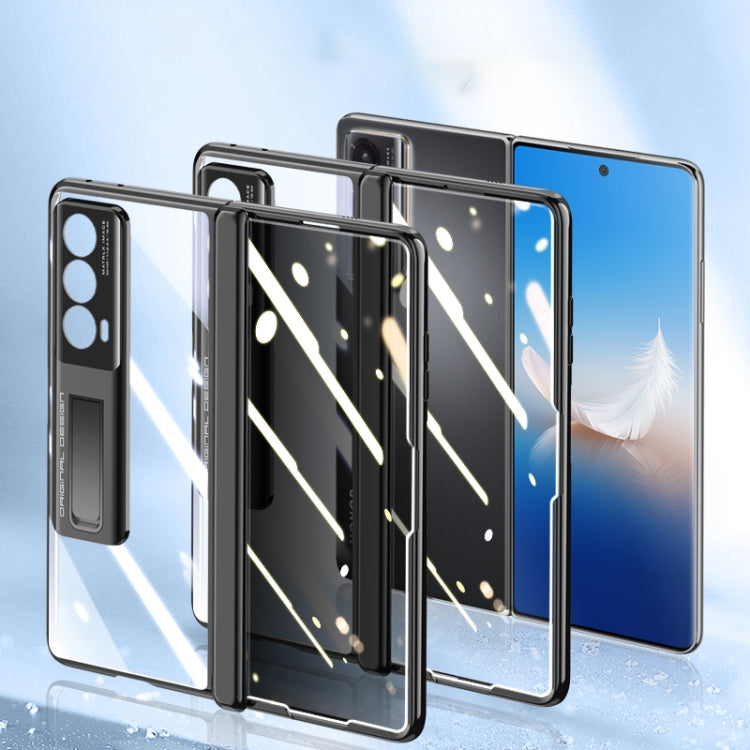 For Honor Magic Vs2 Electroplated Case-film Integral Hinge Shockproof Phone Case(Blue) - free shipping - PMC TechLife - Order now!