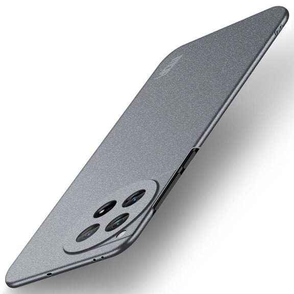 For OnePlus 12 MOFI Fandun Series Frosted PC Ultra-thin All-inclusive Phone Case(Gray)