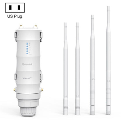 WAVLINK WN572HE4D AC1200 4G LTE WiFi Dual Band 4 Detachable Antennas Router, Plug:US Plug - free shipping - PMC Jewellery - Order now!