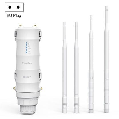WAVLINK WN572HE4D AC1200 4G LTE WiFi Dual Band 4 Detachable Antennas Router, Plug:EU Plug - free shipping - PMC Jewellery - Order now!