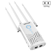 WAVLINK WN579X3 With 5dBi Antennas AC1200 Wireless Router 2.4G / 5G Dual Band WiFi Repeater, Plug:US Plug