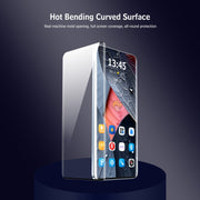 For Redmi Note 13 Pro+ ENKAY Hat-Prince Heat Bending Full Side Glue Tempered Glass Film