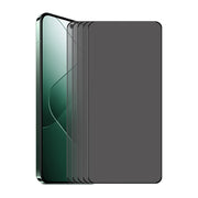 For Xiaomi 14 5pcs ENKAY Hat-Prince 28 Degree Anti-peeping Privacy Silk Screen Tempered Glass Film
