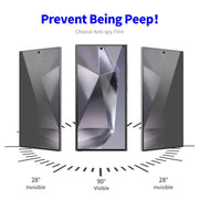 For Samsung Galaxy S24 Ultra 5G 2pcs ENKAY Hat-Prince 28 Degree Anti-peeping Privacy Tempered Glass Film