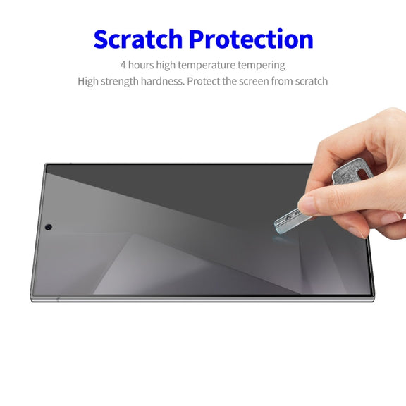 For Samsung Galaxy S24 Ultra 5G 2pcs ENKAY Hat-Prince 28 Degree Anti-peeping Privacy Tempered Glass Film