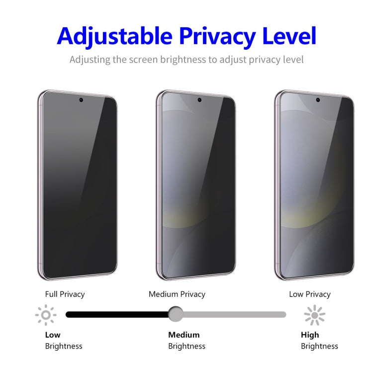 For Samsung Galaxy S24 FE 5G ENKAY Hat-Prince 28 Degree Anti-peeping Privacy Tempered Glass Film