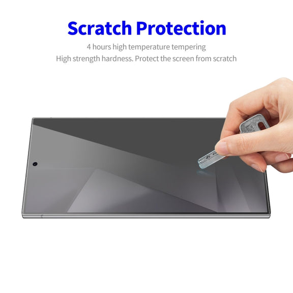 For Samsung Galaxy S24 Ultra 5G 2pcs ENKAY Hat-Prince 28 Degree Anti-peeping Privacy Tempered Glass Film