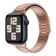 For Apple Watch SE 2023 44mm Bamboo Magnetic Stainless Steel Metal Watch Strap(Rose Gold) - free shipping - PMC TechLife - Order now!
