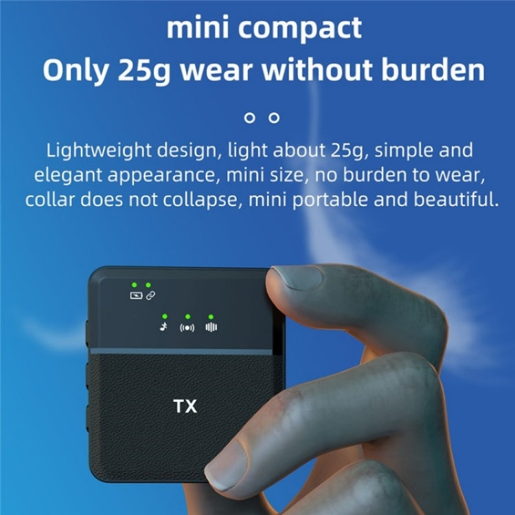 SX31 3 in 1 Collar Clip Wireless Noise Reduction Microphone - Microphone by PMC TechLife | Online Shopping South Africa | PMC TechLife | Buy Now Pay Later Mobicred