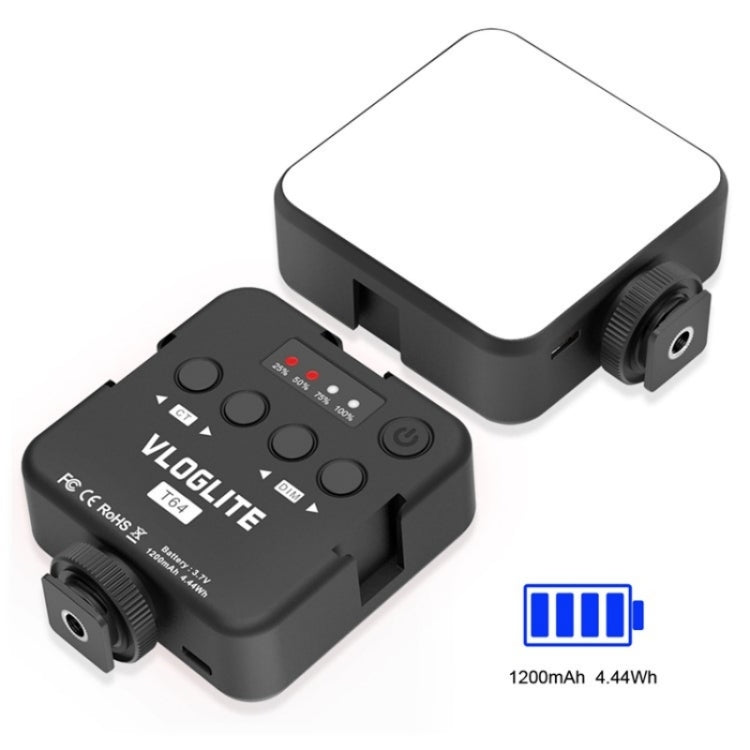 VLOGLITE T64 Portable Small Phone Video Fill Light Photography Beauty Light -  by VLOGLITE | Online Shopping South Africa | PMC TechLife | Buy Now Pay Later Mobicred