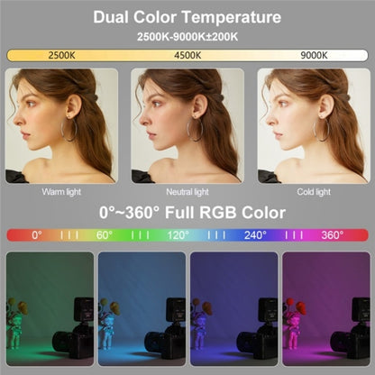 VLOGLITE T64RGB Mini Pocket Beauty Light Portable RGB Fill Light Cell Phone Camera Video Fill Light - free shipping - PMC Jewellery - Order now!