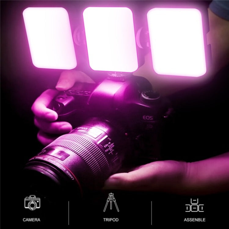 VLOGLITE T64RGB Mini Pocket Beauty Light Portable RGB Fill Light Cell Phone Camera Video Fill Light - free shipping - PMC Jewellery - Order now!