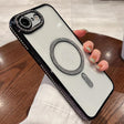 For iPhone 16e Diamond Plated MagSafe TPU Phone Case(Black) - iPhone 16e Cases by PMC TechLife | Online Shopping South Africa | PMC TechLife | Buy Now Pay Later Mobicred