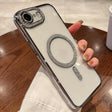 For iPhone 16e Diamond Plated MagSafe TPU Phone Case(Silver) - iPhone 16e Cases by PMC TechLife | Online Shopping South Africa | PMC TechLife | Buy Now Pay Later Mobicred