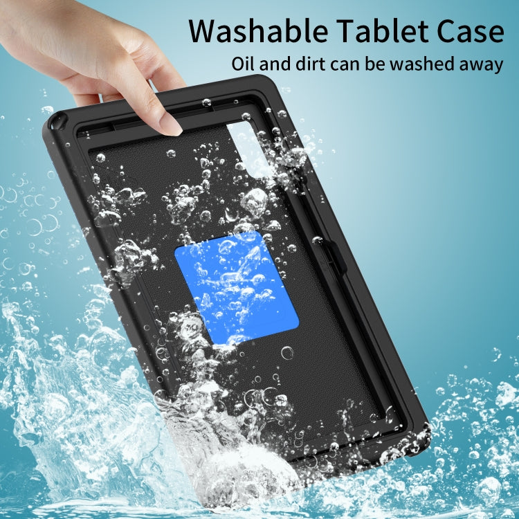 For Lenovo M10 Plus Gen3 TB-125F 10.6 EVA Hybrid PC Shockproof Tablet Case(Black) - Lenovo by PMC TechLife | Online Shopping South Africa | PMC TechLife | Buy Now Pay Later Mobicred