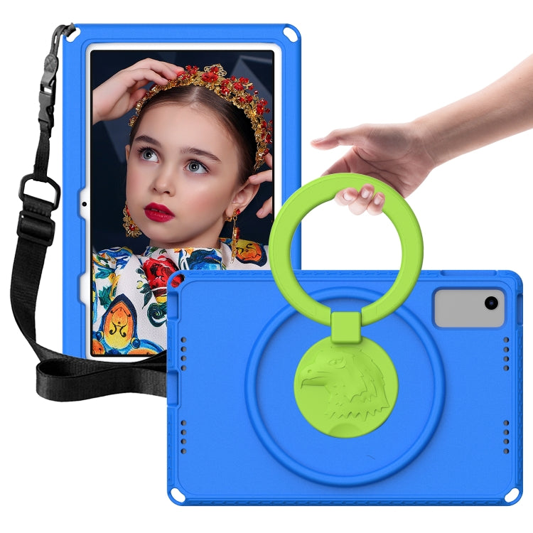 For Lenovo M10 Plus Gen3 TB-125F 10.6 EVA Hybrid PC Shockproof Tablet Case(Blue)