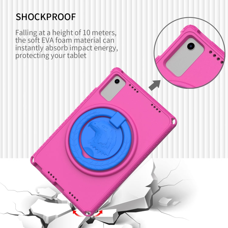 For Lenovo M10 Plus Gen3 TB-125F 10.6 EVA Hybrid PC Shockproof Tablet Case(Rose Red) - Lenovo by PMC TechLife | Online Shopping South Africa | PMC TechLife | Buy Now Pay Later Mobicred