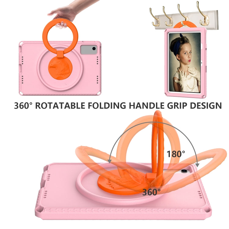 For Lenovo M10 Plus Gen3 TB-125F 10.6 EVA Hybrid PC Shockproof Tablet Case(Pink) - Lenovo by PMC TechLife | Online Shopping South Africa | PMC TechLife | Buy Now Pay Later Mobicred