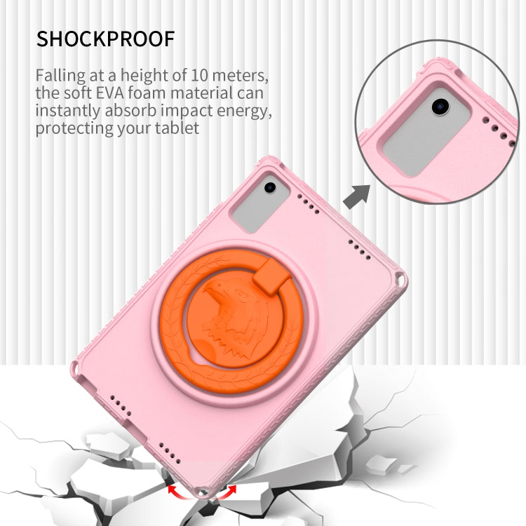 For Lenovo M10 Plus Gen3 TB-125F 10.6 EVA Hybrid PC Shockproof Tablet Case(Pink)