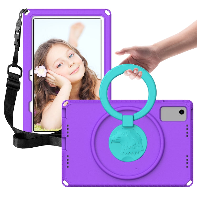 For Lenovo M10 Plus Gen3 TB-125F 10.6 EVA Hybrid PC Shockproof Tablet Case(Purple) - Lenovo by PMC TechLife | Online Shopping South Africa | PMC TechLife | Buy Now Pay Later Mobicred