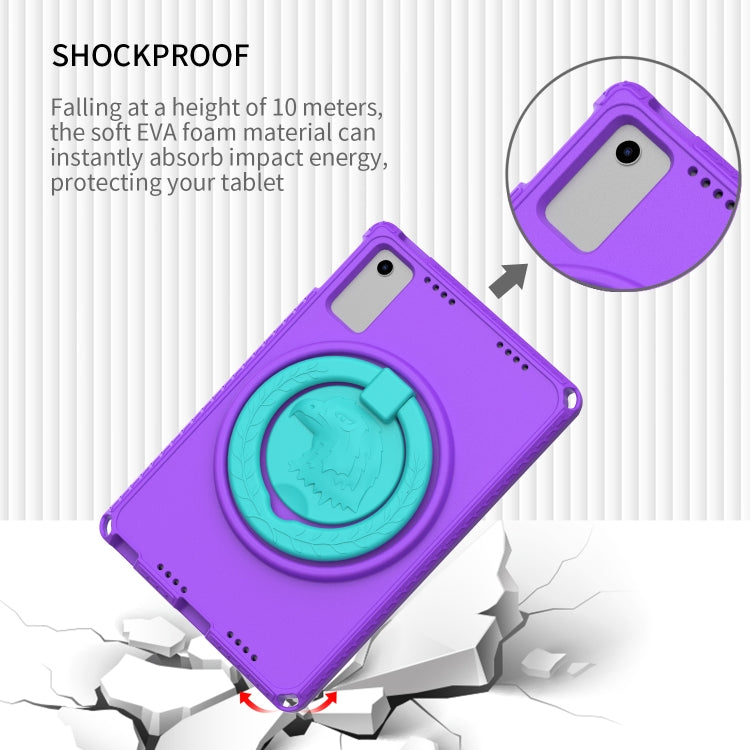 For Lenovo M10 Plus Gen3 TB-125F 10.6 EVA Hybrid PC Shockproof Tablet Case(Purple) - Lenovo by PMC TechLife | Online Shopping South Africa | PMC TechLife | Buy Now Pay Later Mobicred