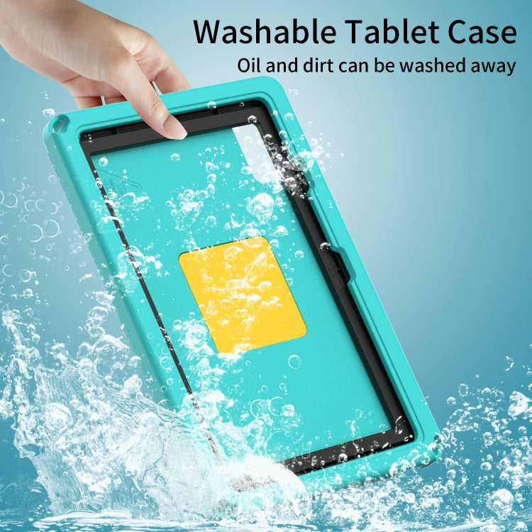 For Lenovo M10 Plus Gen3 TB-125F 10.6 EVA Hybrid PC Shockproof Tablet Case(Glacial Green) - Lenovo by PMC TechLife | Online Shopping South Africa | PMC TechLife | Buy Now Pay Later Mobicred