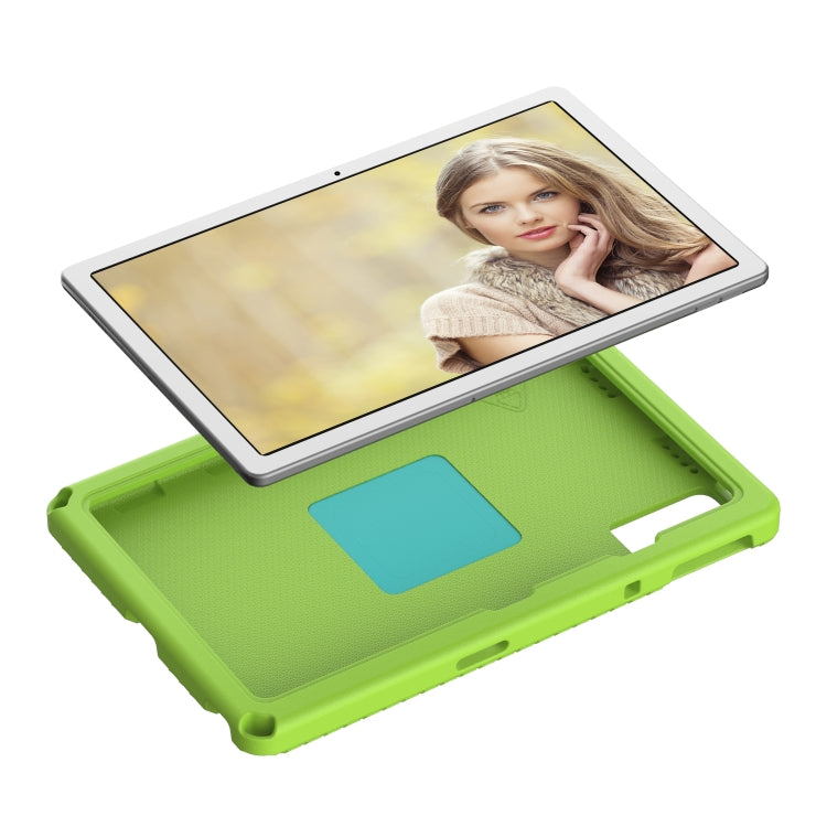 For Lenovo M10 Plus Gen3 TB-125F 10.6 EVA Hybrid PC Shockproof Tablet Case(Grass Green) - Lenovo by PMC TechLife | Online Shopping South Africa | PMC TechLife | Buy Now Pay Later Mobicred