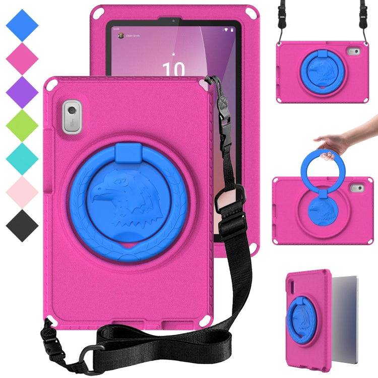 For Lenovo Tab M9 2023 EVA Hybrid PC Shockproof Tablet Case(Rose Red) - Lenovo by PMC TechLife | Online Shopping South Africa | PMC TechLife | Buy Now Pay Later Mobicred