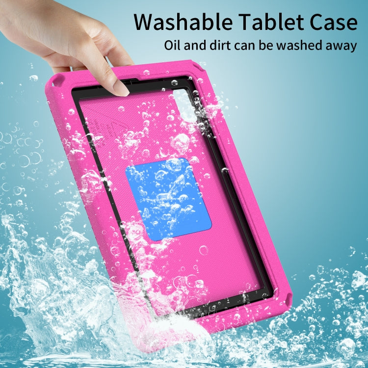 For Lenovo Tab M9 2023 EVA Hybrid PC Shockproof Tablet Case(Rose Red) - Lenovo by PMC TechLife | Online Shopping South Africa | PMC TechLife | Buy Now Pay Later Mobicred