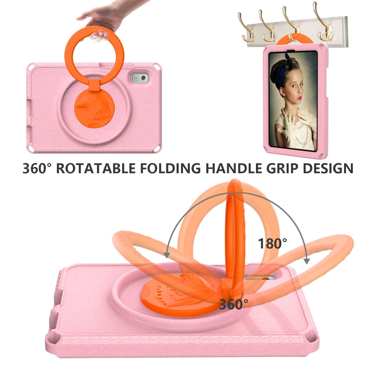 For Lenovo Tab M9 2023 EVA Hybrid PC Shockproof Tablet Case(Pink) - Lenovo by PMC TechLife | Online Shopping South Africa | PMC TechLife | Buy Now Pay Later Mobicred