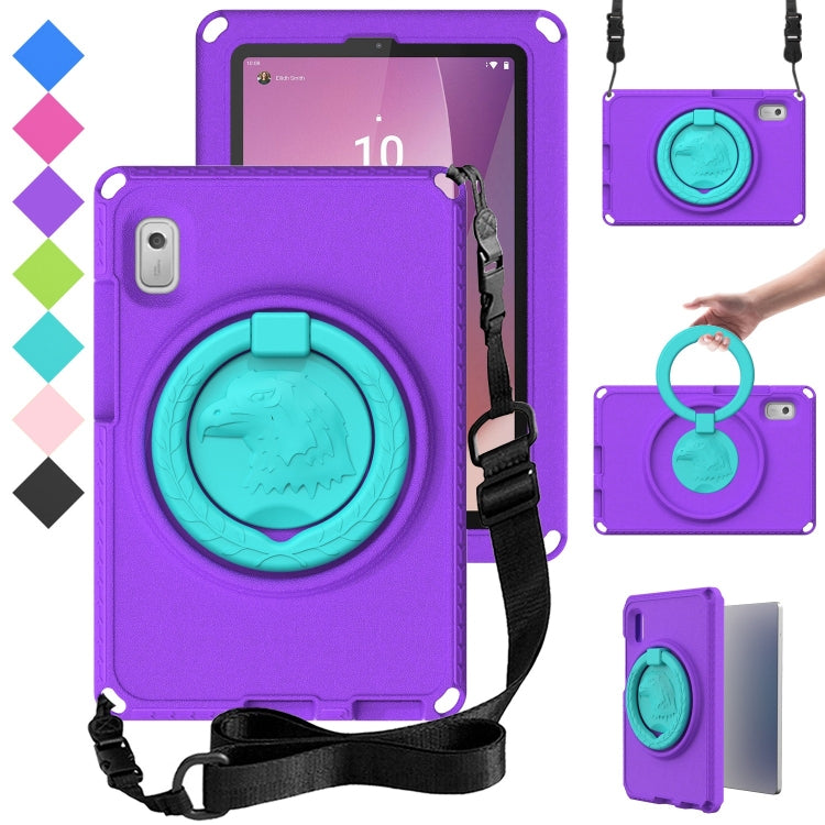For Lenovo Tab M9 2023 EVA Hybrid PC Shockproof Tablet Case(Purple) - Lenovo by PMC TechLife | Online Shopping South Africa | PMC TechLife | Buy Now Pay Later Mobicred
