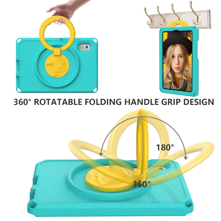 For Lenovo Tab M9 2023 EVA Hybrid PC Shockproof Tablet Case(Glacial Green) - Lenovo by PMC TechLife | Online Shopping South Africa | PMC TechLife | Buy Now Pay Later Mobicred