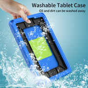 For TCL Tab 8 LE / WiFi 2023 EVA Hybrid PC Shockproof Tablet Case with Frame(Blue)