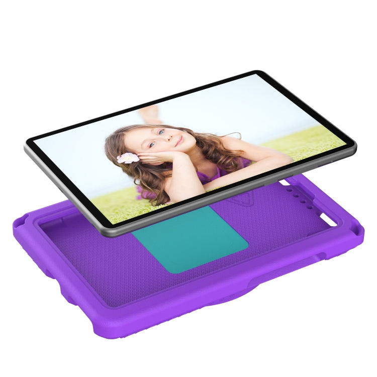 For TCL Tab 8 LE / WiFi 2023 EVA Hybrid PC Shockproof Tablet Case with Frame(Purple) - Others by PMC TechLife | Online Shopping South Africa | PMC TechLife | Buy Now Pay Later Mobicred