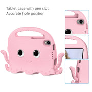 For TCL Tab 8 LE / WiFi 2023 Octopus Style EVA Hybrid PC Shockproof Tablet Case with Strap(Pink)