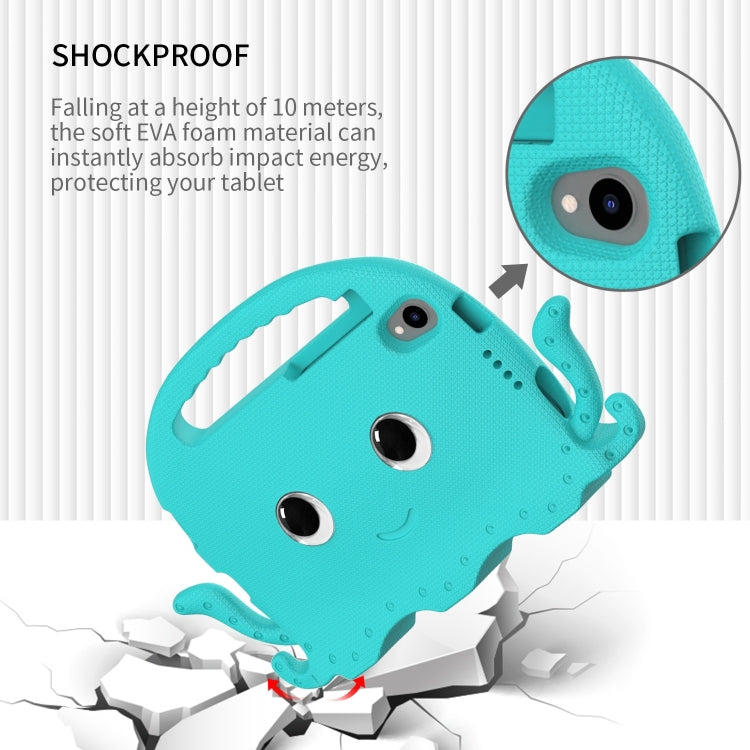 For TCL Tab 8 LE / WiFi 2023 Octopus Style EVA Hybrid PC Shockproof Tablet Case with Strap(Glacial Green) - Others by PMC TechLife | Online Shopping South Africa | PMC TechLife | Buy Now Pay Later Mobicred