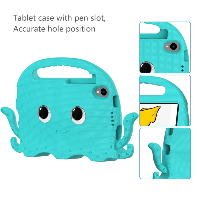For TCL Tab 8 LE / WiFi 2023 Octopus Style EVA Hybrid PC Shockproof Tablet Case with Strap(Glacial Green) - Others by PMC TechLife | Online Shopping South Africa | PMC TechLife | Buy Now Pay Later Mobicred