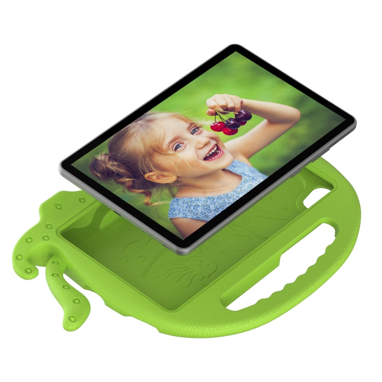 For TCL Tab 8 LE / WiFi 2023 Octopus Style EVA Hybrid PC Shockproof Tablet Case with Strap(Grass Green) - Others by PMC TechLife | Online Shopping South Africa | PMC TechLife | Buy Now Pay Later Mobicred